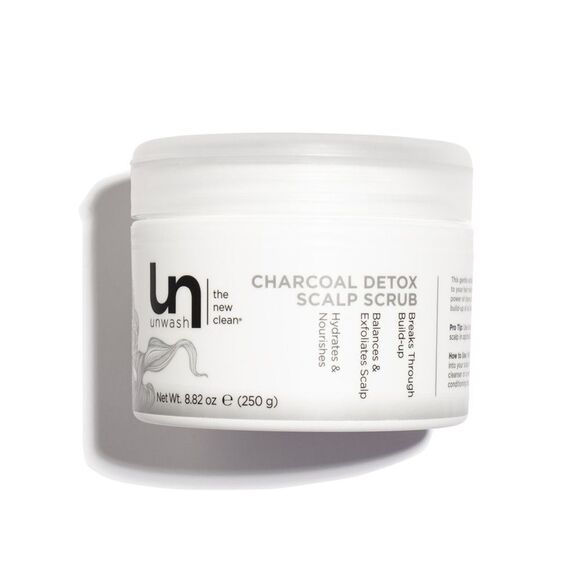 NWT unwash Charcoal Detox Scalp Scrub - Picture 1 of 4